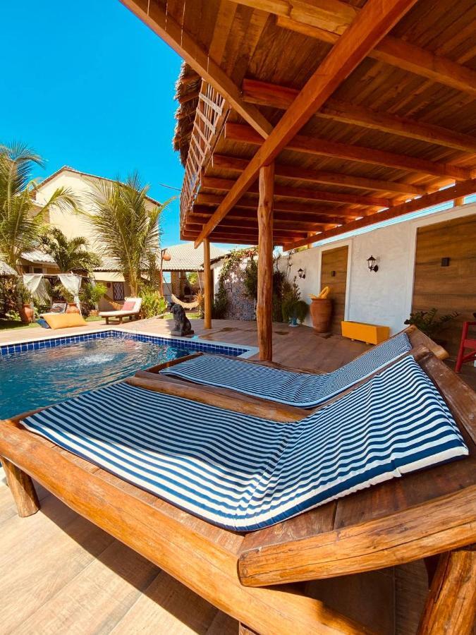 Leao Beach Pousada Луис-Коррея Экстерьер фото