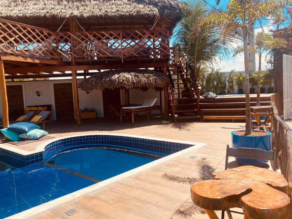 Leao Beach Pousada Луис-Коррея Экстерьер фото