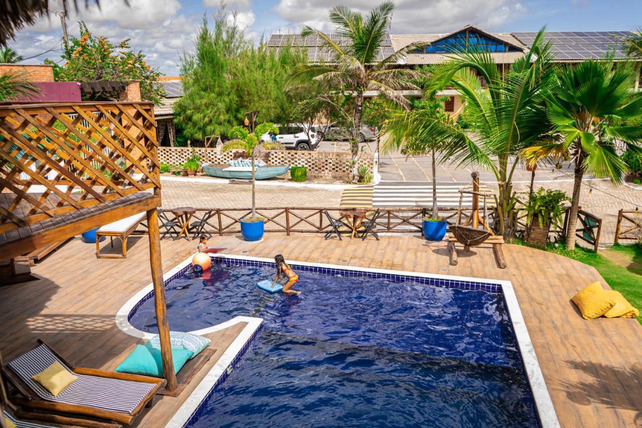 Leao Beach Pousada Луис-Коррея Экстерьер фото